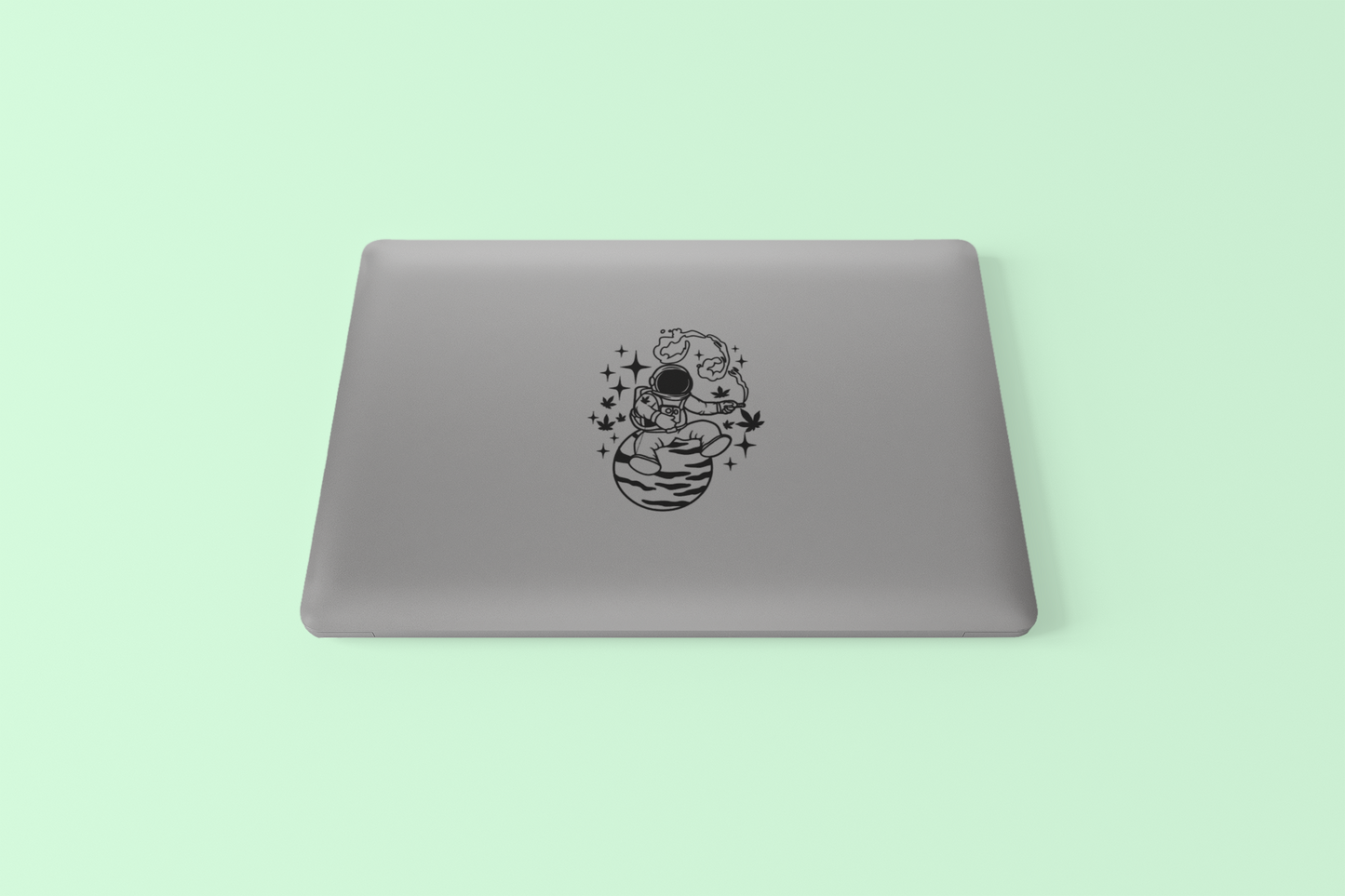 Mind Your Buzz Astronaut Sticker – 4” UV DTF